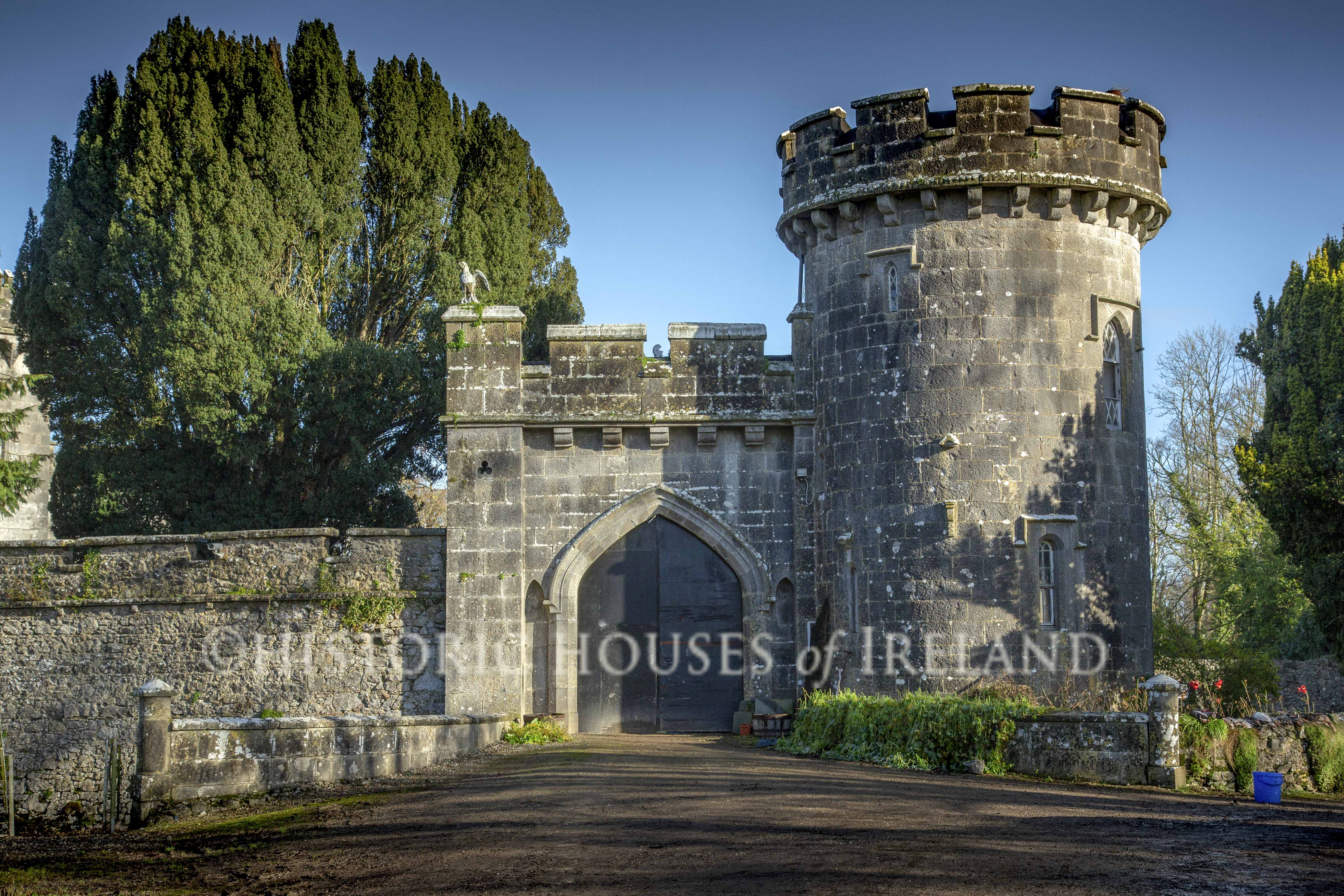 The gatehouse at Castlegarde, County Limerick